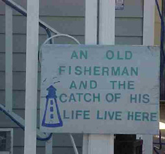 What can I say - who knows what you may 'catch' out on the pier.